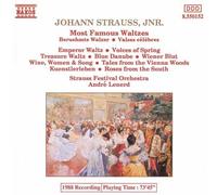 Strauss Jr: Most Famous Waltzes The Blue Danube by Strauss, J. (1992-06-30)