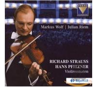 Strauss/ Pfitzner/ Wolf/ Riem - Violin Sonata In E Flat Major