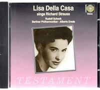 Richard Strauss Lisa Della Casa sings Richard Strauss (CD) Album