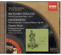 Strauss R. & Hindemith Concerti Per Corno / Dennis Brain, Wolfgang Sawallisch CD