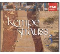 Strauss R.: Musica Orchestrale Vol. 3 Rudolf Kempe, Staatskapelle Dresden - CD