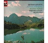 STRAUSS, RICHARD - ALPINE SYMPHONY LP (RUDOLF KEMPE & DRESDEN STATE ORCHESTRA) QUAD [18193]