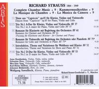 Strauss, Richard - Chamber Music Vol. 9