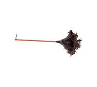 Strauss Wedel - Spolverino, 90 cm, Manico nero e Testa grossa, per la pulizia della casa, per la stagione primaverile, per la casalinga perfetta