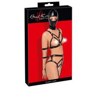 Stravagante Riemen-Set Von Bad Kitty Con 4 Braccio E Compreso di Testa