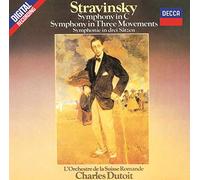Stravinsky/ Dutoit, Charles - Stravinsky: Symphony In C / Sym In 3 Movements