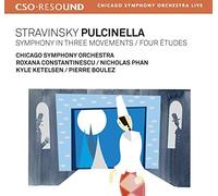 Stravinsky, I. - Pulcinella: Sym In Three Movements:Four Etudes