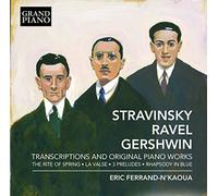 Igor Stravinsky – Stravinsky/Ravel/Gershwin: Transcriptions and Original Pian – CD