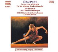 Stravinsky Igor – Sagra della Primavera / Jeu de cartes – NAXOS Deutschland