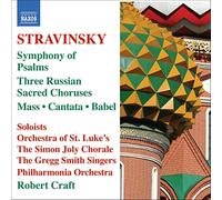 Stravinsky Igor - Symphony Of Psalms/Mass/Canticum Sacrum