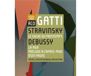 Stravinsky: Le sacre du printemps, Debussy: Prélude à l'après-midi d'u (Blu-ray)