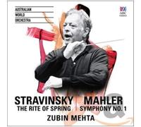Stravinsky/ Mahler/ Australian World Orchestra - Rite Of Spring / Symphony No. 1 (2 CD)