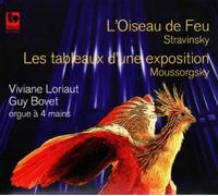 Stravinsky, Mussorgsky - Viviane Loriaut / Guy Bovet: Orgue A 4 Mains (Audio Cd)