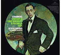 Stravinsky: Otto Klemperer, Philharmonia Orch.- Symphony In Three Movements & Pulcinella Suite