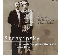 Stravinsky: Petrouchka, The Firebird Suite, Scherzo a la Russe by Jarvi/Cincinnati SO