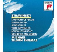 Stravinsky: Symphony of Psalms; Symphony in C; Symphony in Three Movements (CD)