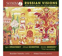 Igor Stravinsky Russian Visions: 20th Century Music for Cello and Piano (CD)