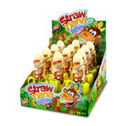 Straw Bana Spray Caramelle Liquide Gusto Fragola e Banana Espositore da 12 Spray