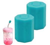 Straw Covers, Silicone Tumbler Caps, Dustproof Leak Resistant Design with Reusable Replacement Lids, Cup Accessories for Travel, Outdoor Activities, Beach, Hiking, 0.75x0.75x0.91 inches