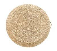 Straw Cushion - Natural Cattail, As Shown Sitting Cushion Breathable & Comfortable | Handcrafted Tatami Floor Pillow, Meditation & Home Decor Cushions For Living Room, Bedroom, Meditation, Yoga