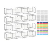 Straw Holder For Kitchen Cabinet Door, Acrylic Reusable Straw Organizer, Storage Container For Kitchen Counter, Storage Counter Organization For Cafe Bar Cupboard Chopsticks Brush Stirring Rod