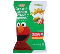 Straw Veggie Sesame Street 2,75 Oz (Confezione Da 6) Di Earth's Best