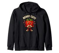 Strawberry Berry Cute Funny Fruit Felpa con Cappuccio