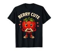 Strawberry Berry Cute Funny Fruit Maglietta