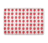 Strawberry - Coprimaterasso per fasciatoio, extra large, riutilizzabile, altamente assorbente, per culla per bambini, adulti, animali domestici, 132 x 86,4 cm (lunghezza x larghezza)