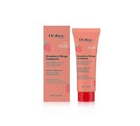 Strawberry-flavored children's toothpaste, tooth cleaning, anti-causing, mild detergent removal, fresh teeth protection, fruity teeth cleaning