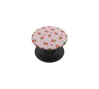 Strawberry Floral Garden Cottagecore Aesthetic PopSockets PopGrip Adesivo