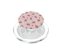 Strawberry Floral Garden Cottagecore Aesthetic PopSockets PopGrip per MagSafe