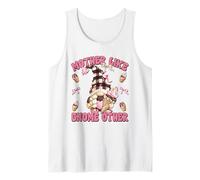 Strawberry Ice Cream Lover GNOME Mom Saying for Summer Mommy Canotta