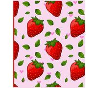 Strawberry Notebook: Cute journal with strawberries