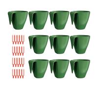 Strawberry Propagation Cup - Portable Fast Transplanting Cups Planter With Forks, Self-Watering Root Growing Station For Runners, Reusable Plant Nursery Container | Ideal For Windowsill Garden, Yard
