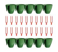 Strawberry Propagation Cups Kit - 10-Piece Large Nursery Pots