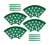 Strawberry Support, Garden Fruit Holder Cradles, 4-Piece Protective Rack Cage Stand, Elevated Growing for Potted Outdoor Flower Beds Lawn Roses Vegetable Gardening