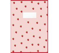 Strawberry-Themed A4 Notebook: 250 Lined Pages for All Ages - Ideal for Writing, Journaling, and Note-Taking: Cute Pink Notebook with a Simple ... - Perfect for School, Work, and Daily Notes