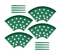 Strawberry Trellis, Fruit Plant Cage Tray, 4-Piece Rack Support Stand, Growing Protector Cage for Fruit Gardening, Potted Plants, Outdoor Flower, Lawn, Roses