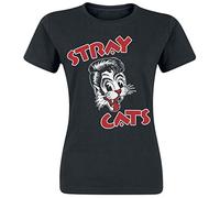Stray Cats Cat Logo T-Shirt Nero M