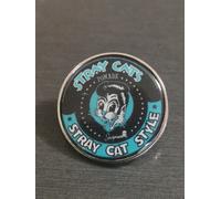 STRAY CATS toppa distintivo spilla strut gatto randagio nuovo rockabilly di a...