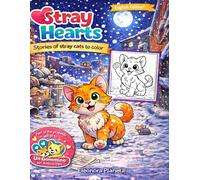 Stray Hearts: The first coloring book of true stories about stray cats