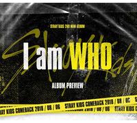 STRAY KIDS 2° Mini Album I am WHO 2Ver SET CD+P.Book+3p Photocard+Testi+Regalo