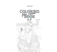 Stray Kids Do it Coloring Book - Felix version: photocard coloring book