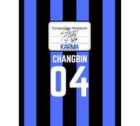 STRAY KIDS KARMA CHANGBIN 04 Notebook, 100 pg. college lined, 2025 Comeback Themed Composition Style