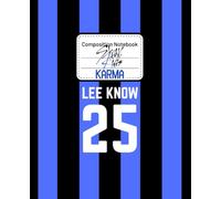 STRAY KIDS KARMA LEE KNOW 25 Notebook, 100 pg. college lined, 2025 Comeback Themed Composition Style