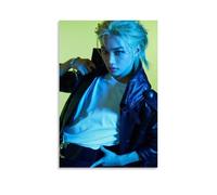 Stray Kids Lee Felix Art, poster decorativo da parete, per soggiorno, camera da letto, decorazione moderna per camera da letto, 30 x 45 cm