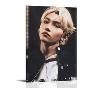 Stray Kids Lee Felix Poster; estetica della stanza, pittura a olio su tela, poster da appendere per album/film