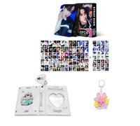 Stray-kids Merch Changbin, 60 fototessere personali, 32 adesivi, Dwaekki, album raccoglitore, portachiavi, con scritta "STAY" (Changbin)