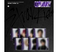 STRAY KIDS Mini Album ODDINARY Jewel Case Random Ver CD + Libro + P.Card + Ad...